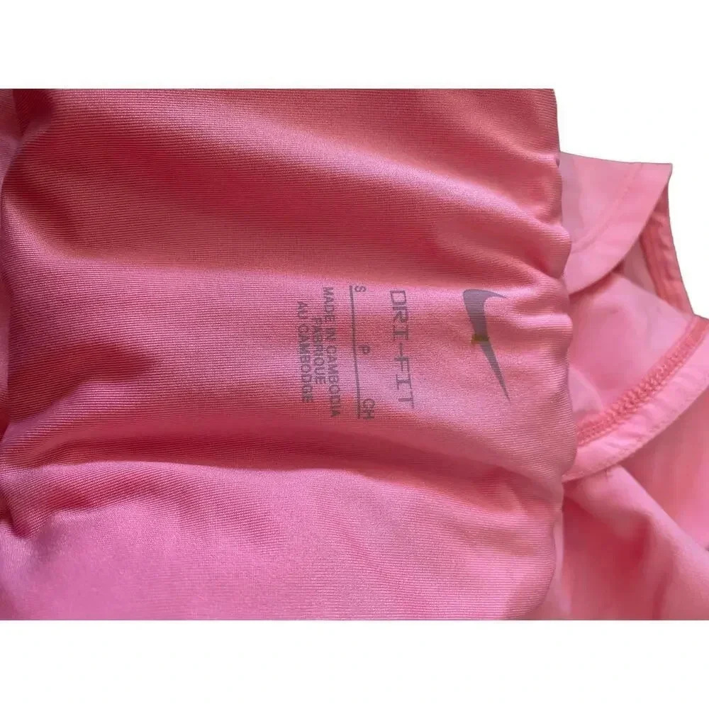 Nike Pink DX6642 Dri-Fit Ultra High-Waisted 3" Brief-Lined Shorts Size Small - Picture 3 of 5